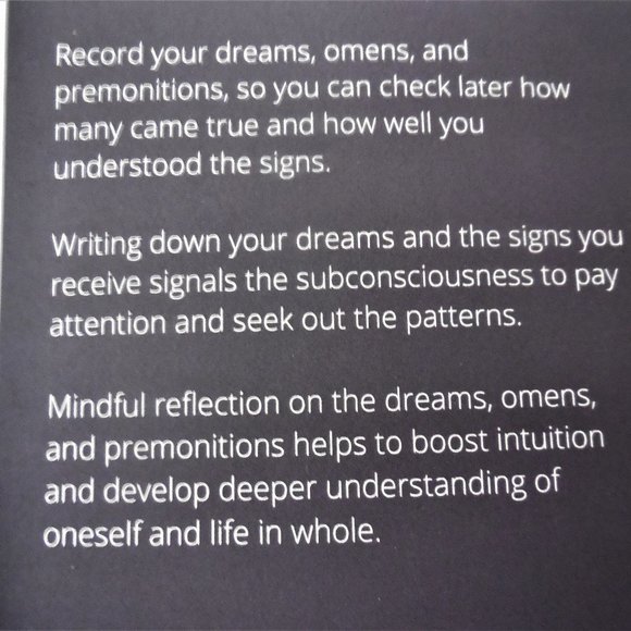 Dreams Omens Premonitions Journal 6"x9" 108 pages gifts - Picture 4 of 5